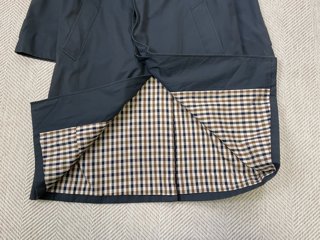 아쿠아스큐텀 잉글랜드 메이드 체크 라이닝 발마칸 코트 J03591 상품이미지6