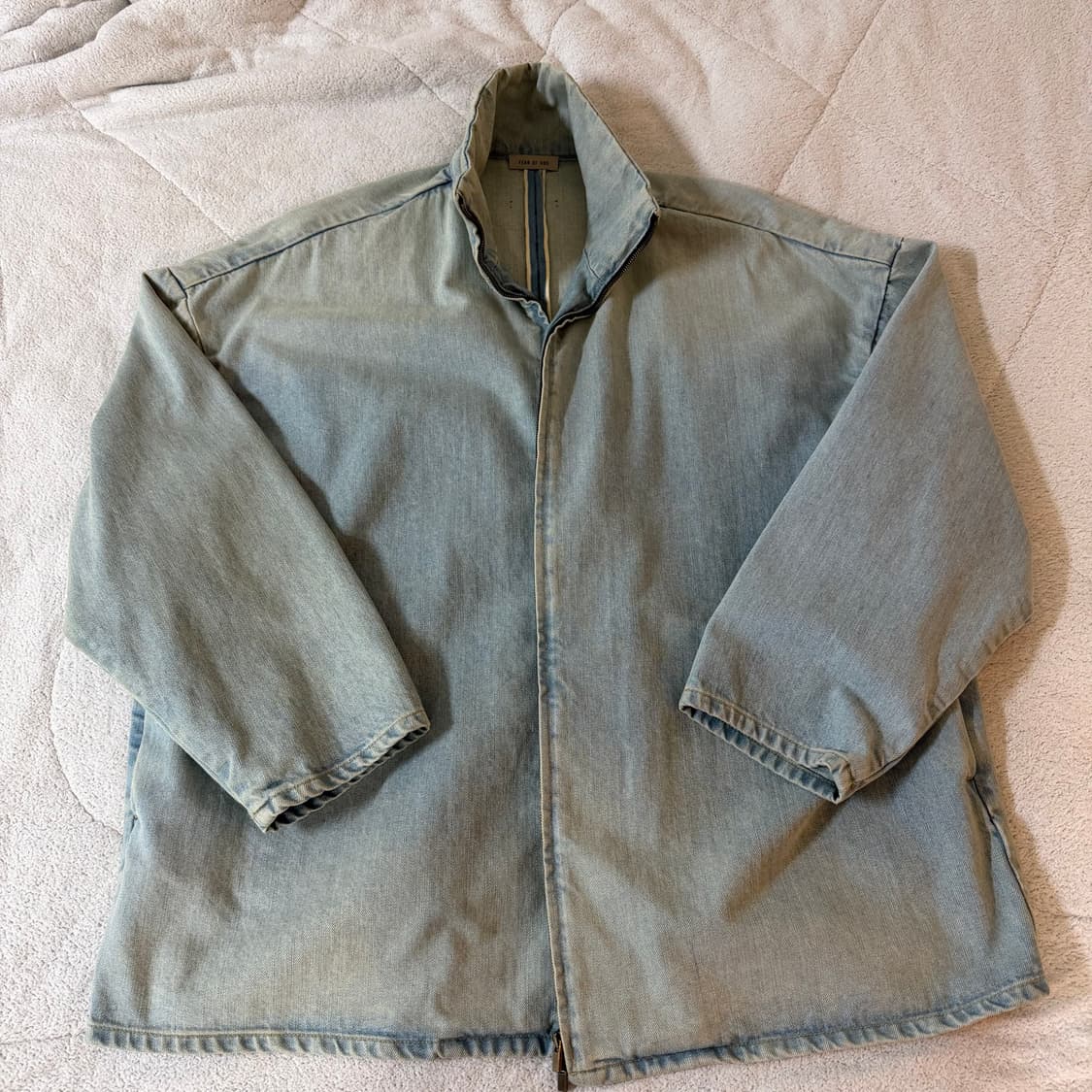 [M] 피어오브갓 8th 풀 집 데님 자켓 상품이미지1