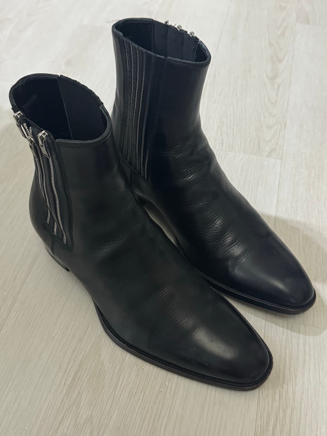 saint laurent/15fw 3zip up boots/42 상품이미지1