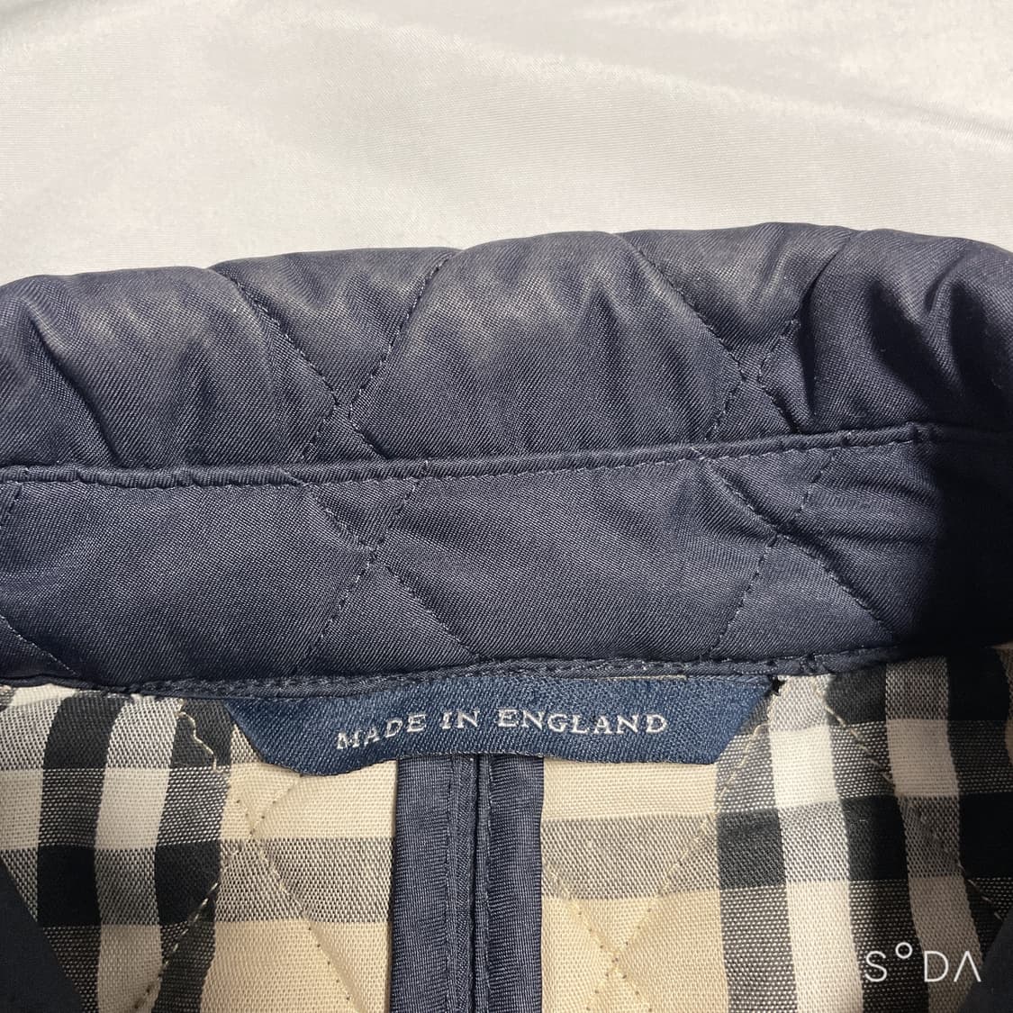 버버리 퀼팅 자켓 네이비 상품이미지4