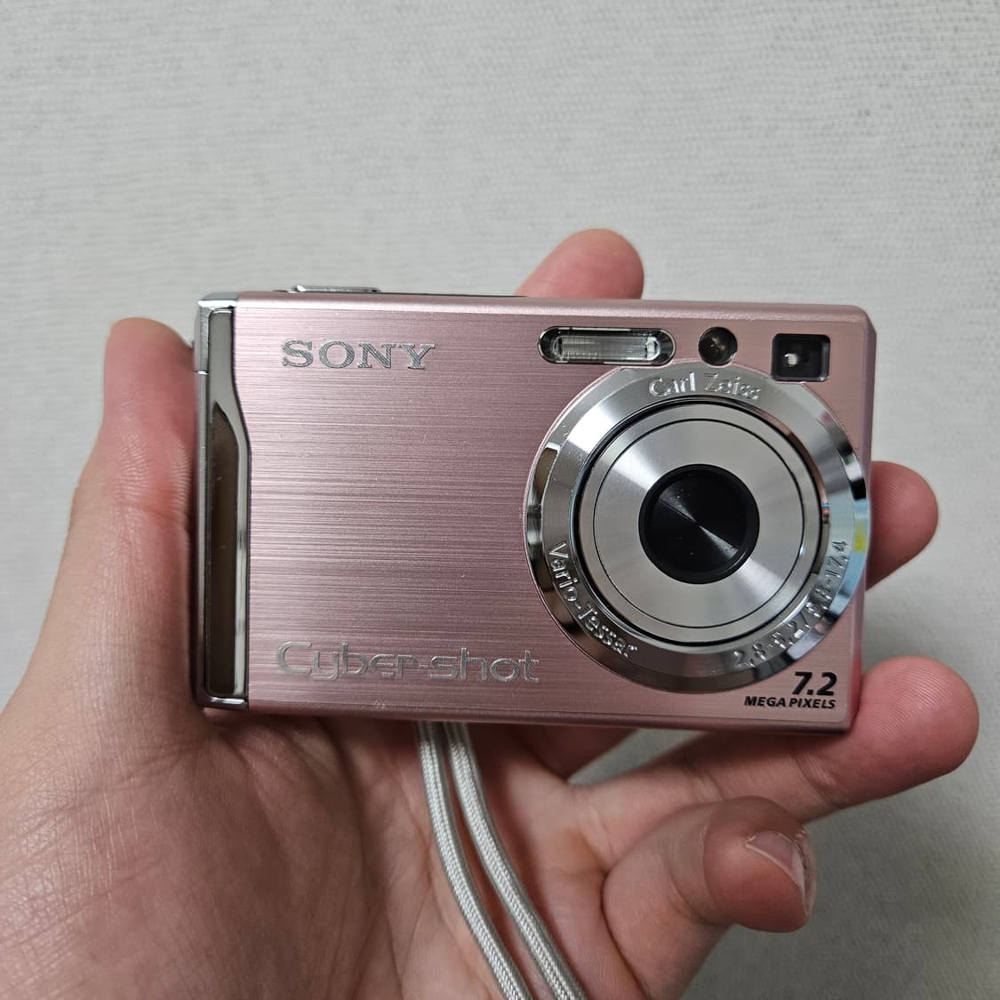 소니 사이버샷 DSC-W80 핑크 빈티지 디카 디지털카메라 상품이미지1