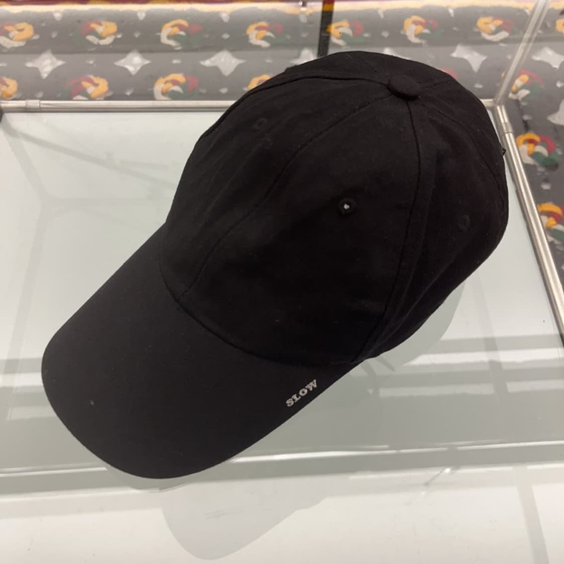 슬로우애시드 사이드로고 모던캐주얼 빈티지 볼캡 C08437 상품이미지3