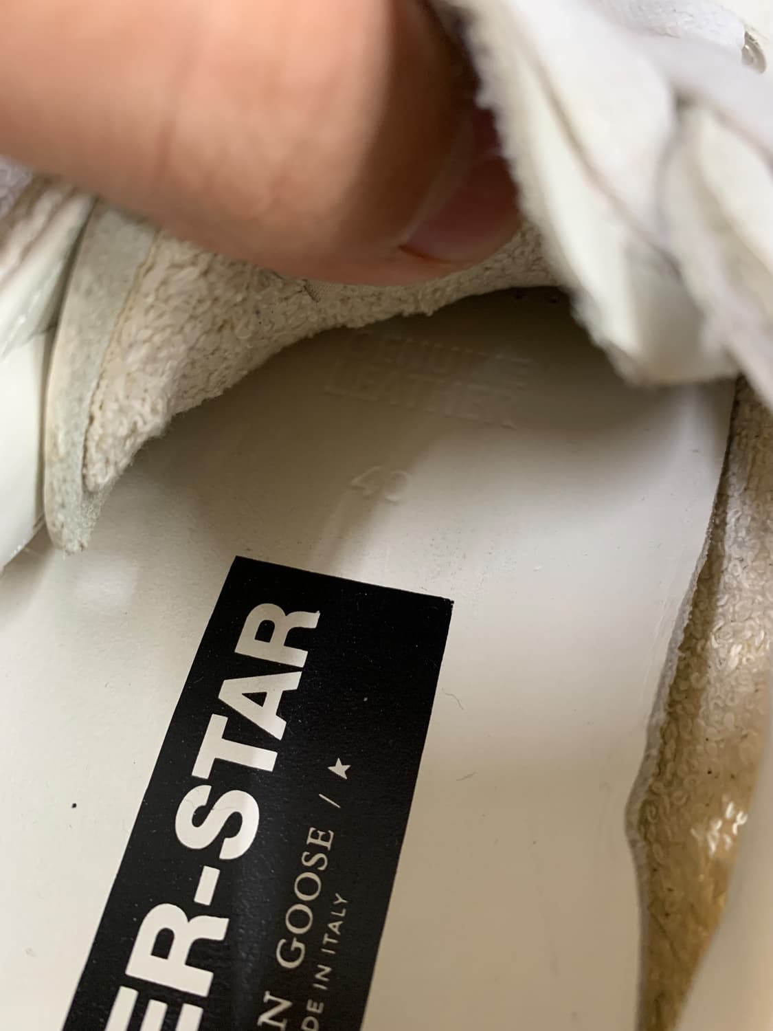 골든구스 슈퍼스타 화이트 40(250) (Gr-3226) 상품이미지10