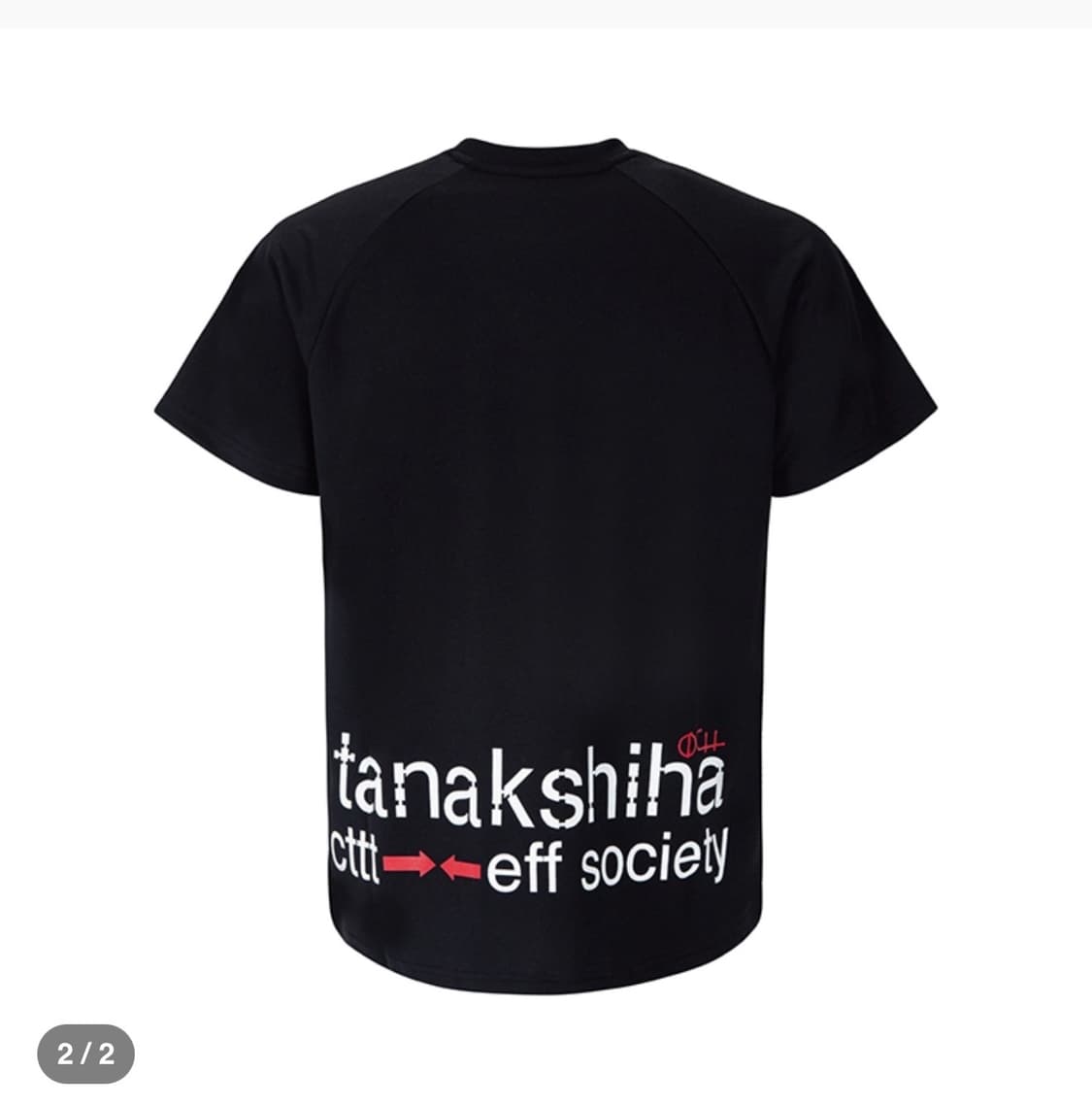 컨텐트먼트 러닝 티 TANAKSHIHA Tee BLACK (L) 상품이미지5