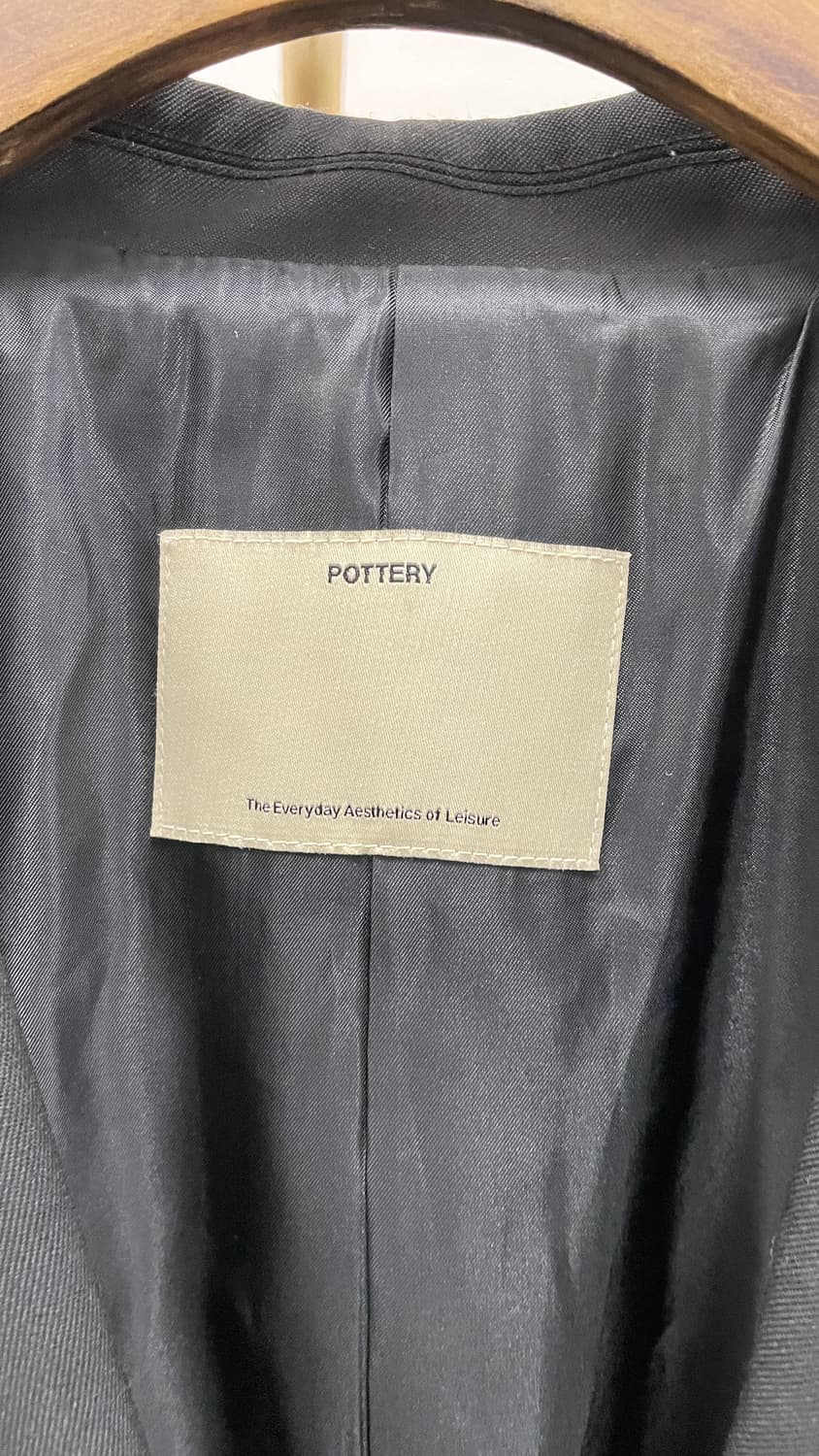 POTTERY(포터리) 울자켓3사이즈(블랙) 상품이미지3