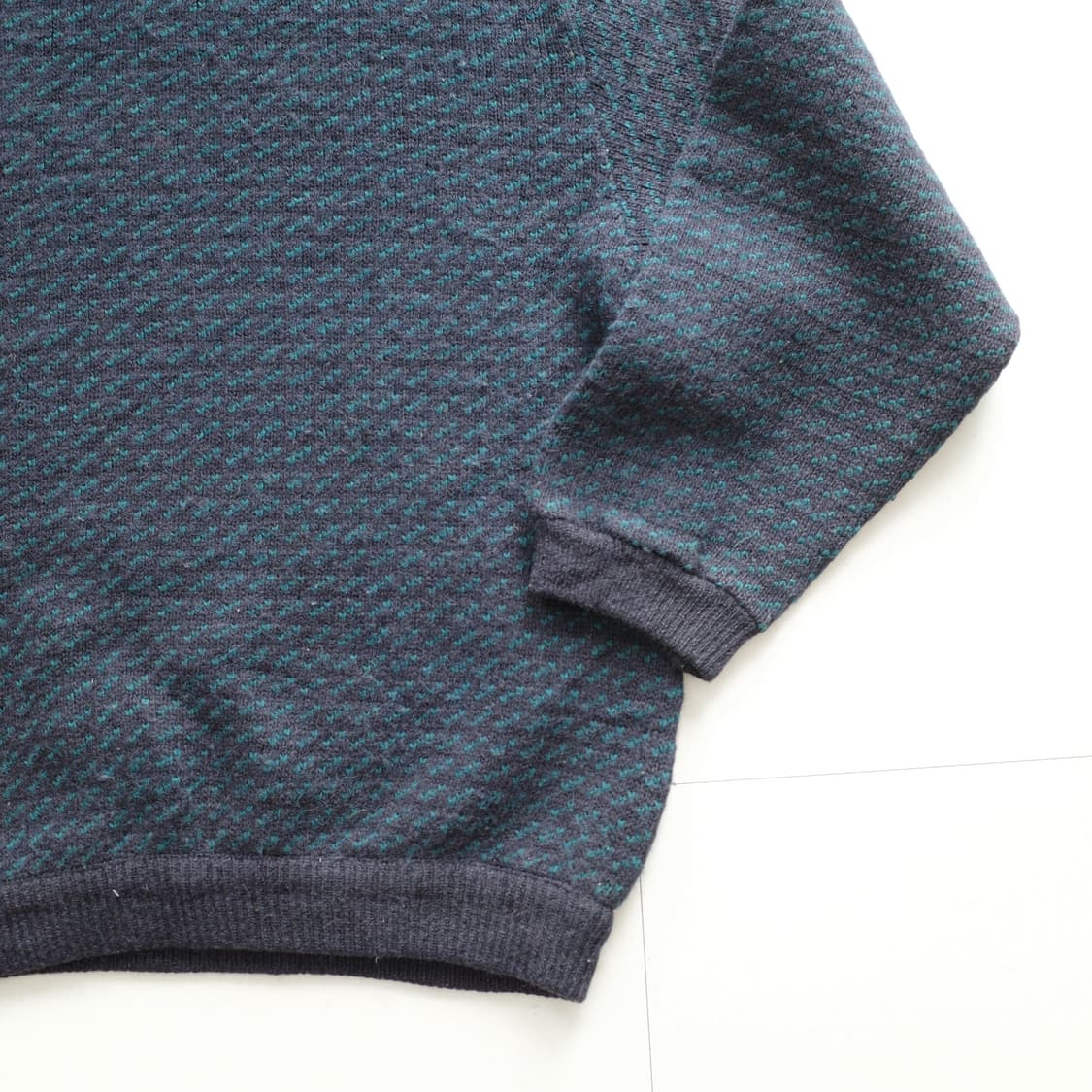 90s 버드아이 울 피셔맨 니트 (엘엘빈) 상품이미지8