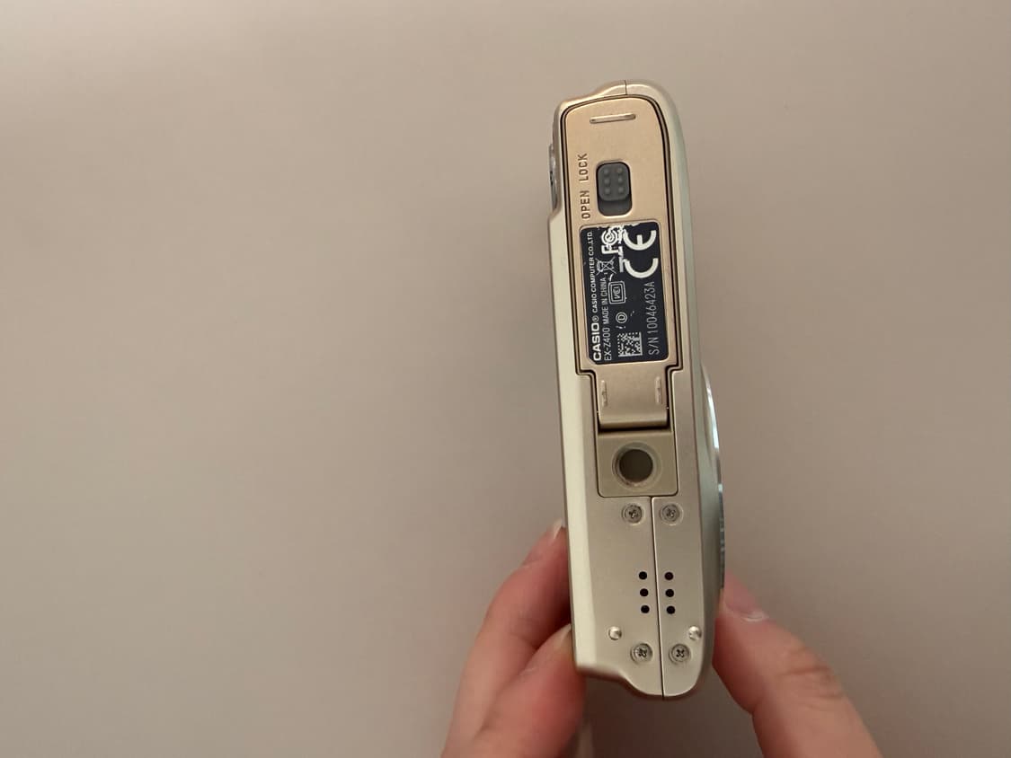 카시오 엑슬림 z400 태연 방지민 디카 상품이미지4