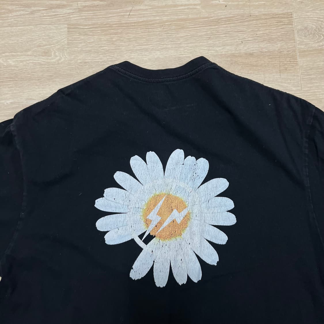 피스마이너스원 피마원 데이지 빅로고 반팔 티셔츠 [블랙] 2XL/110 상품이미지6