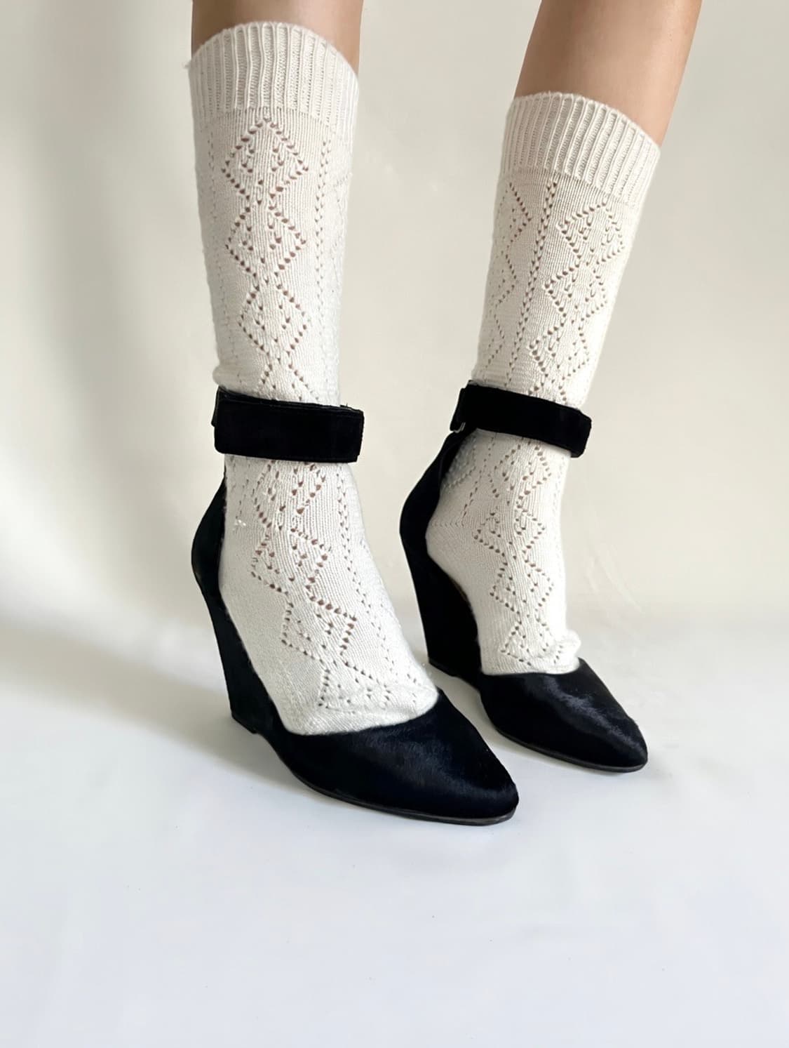 이자벨마랑 포니헤어 웨지 스트랩힐 상품이미지4