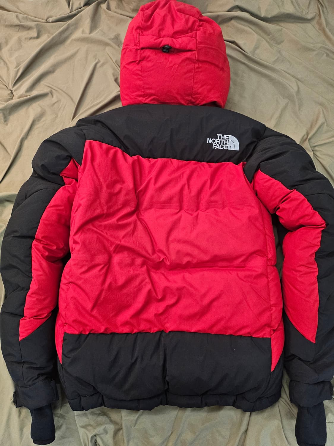 노스페이스 히말라야2 검/빨 민트급 90S 판매합니다 상품이미지3