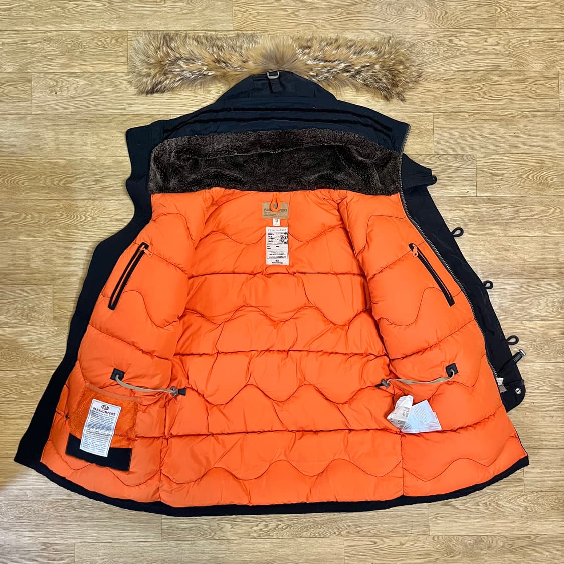 정품/희귀템) 파라점퍼스 N-3B 밀리터리 다운 야상 패딩/ 코디악 초판 상품이미지4