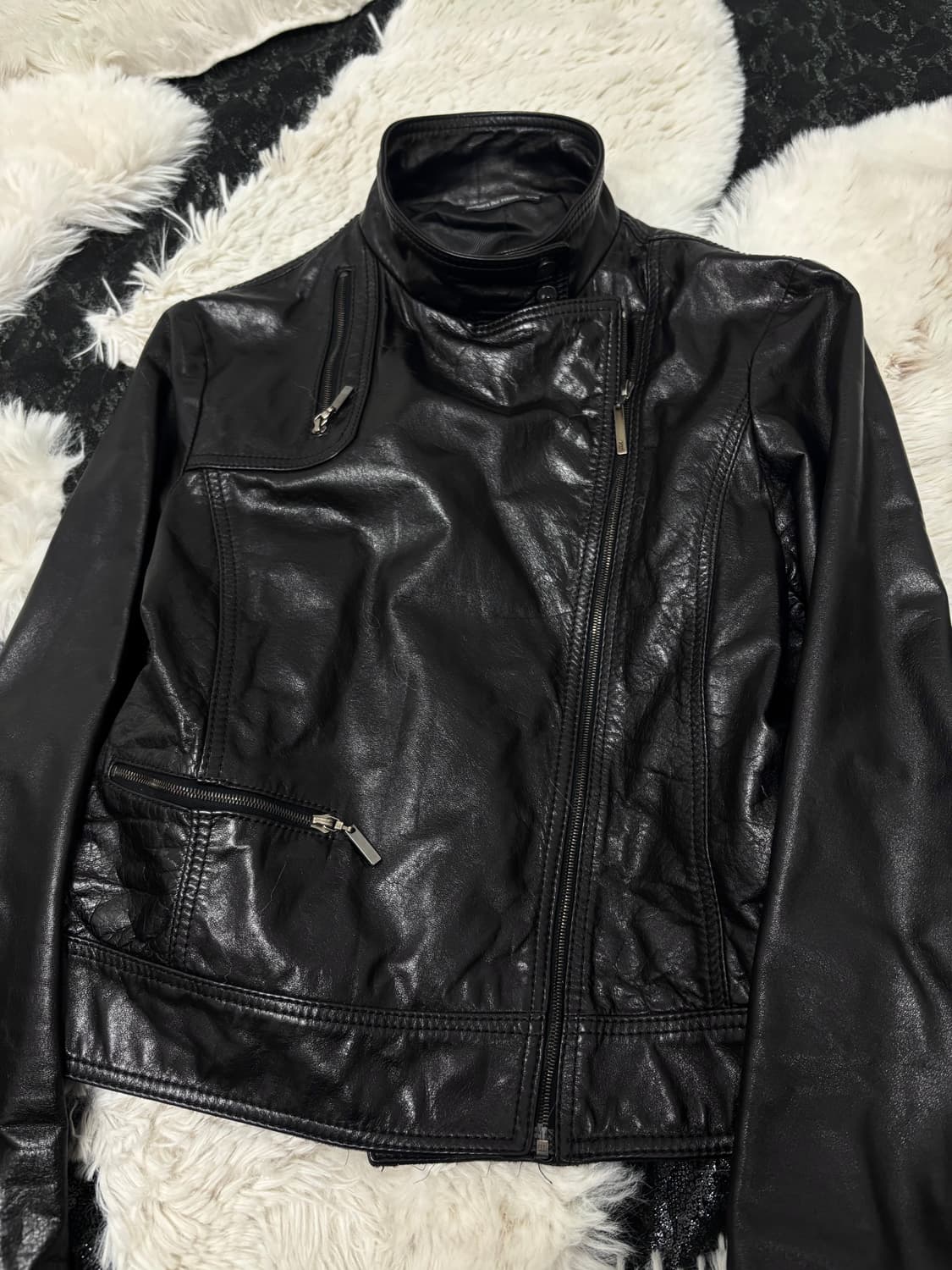 [Barbara Bui] RockChic High Neck Side Zi 상품이미지7