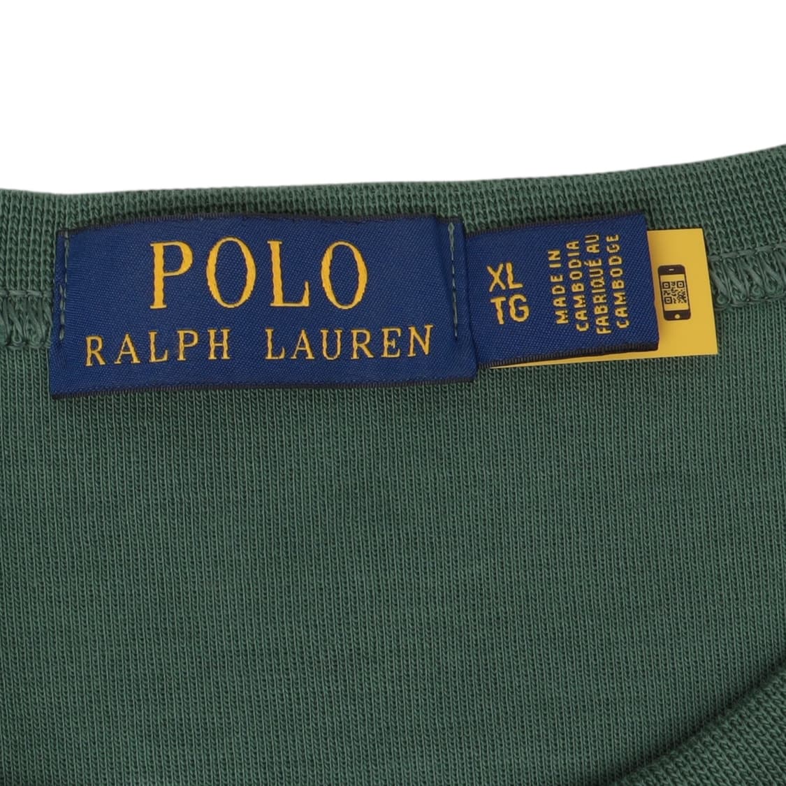 폴로 랄프로렌 QR 그린 크루넥 스웻셔츠 상품이미지8