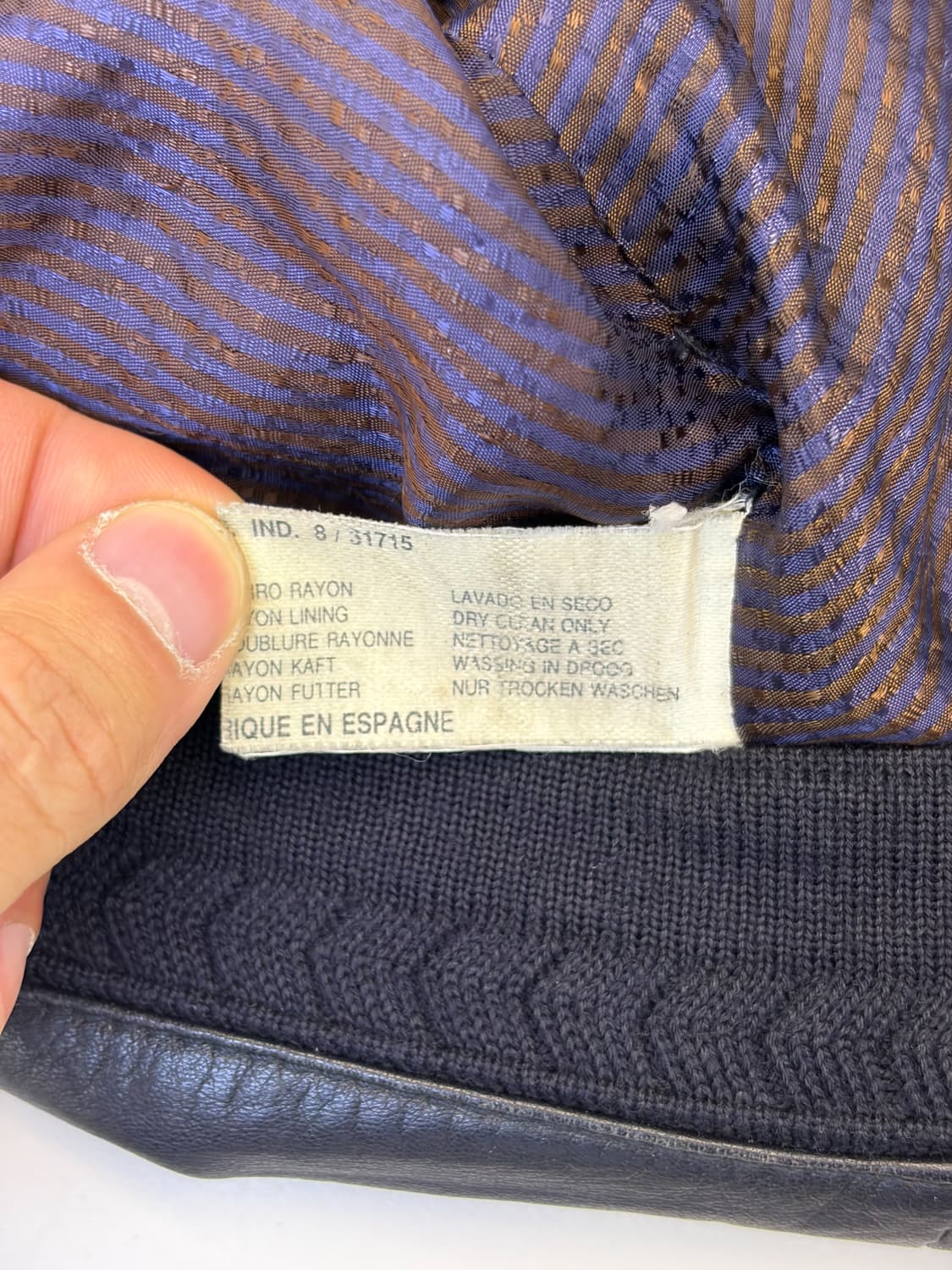 Torras 메이드인스페인 레더 가디건 상품이미지5