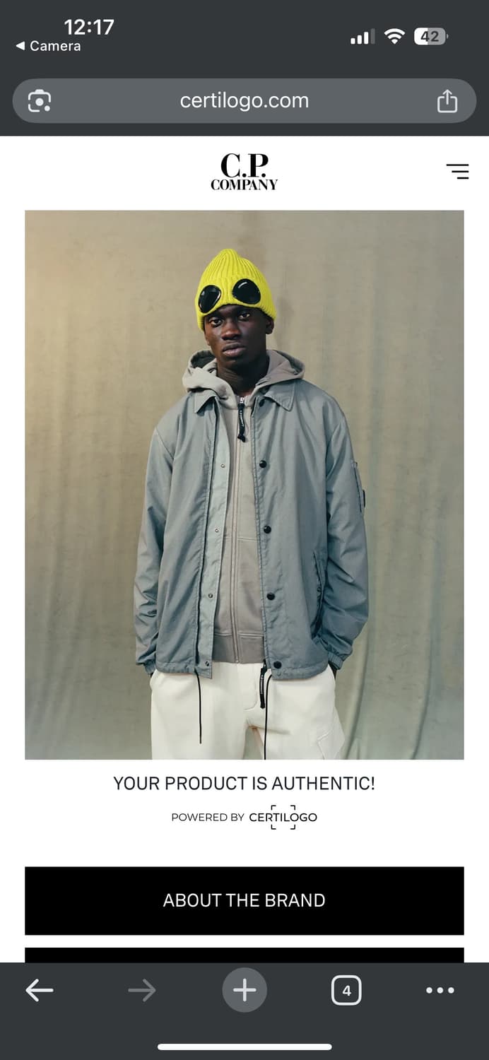 CP컴퍼니 에코 크롬 R 다운 자켓 52 상품이미지8