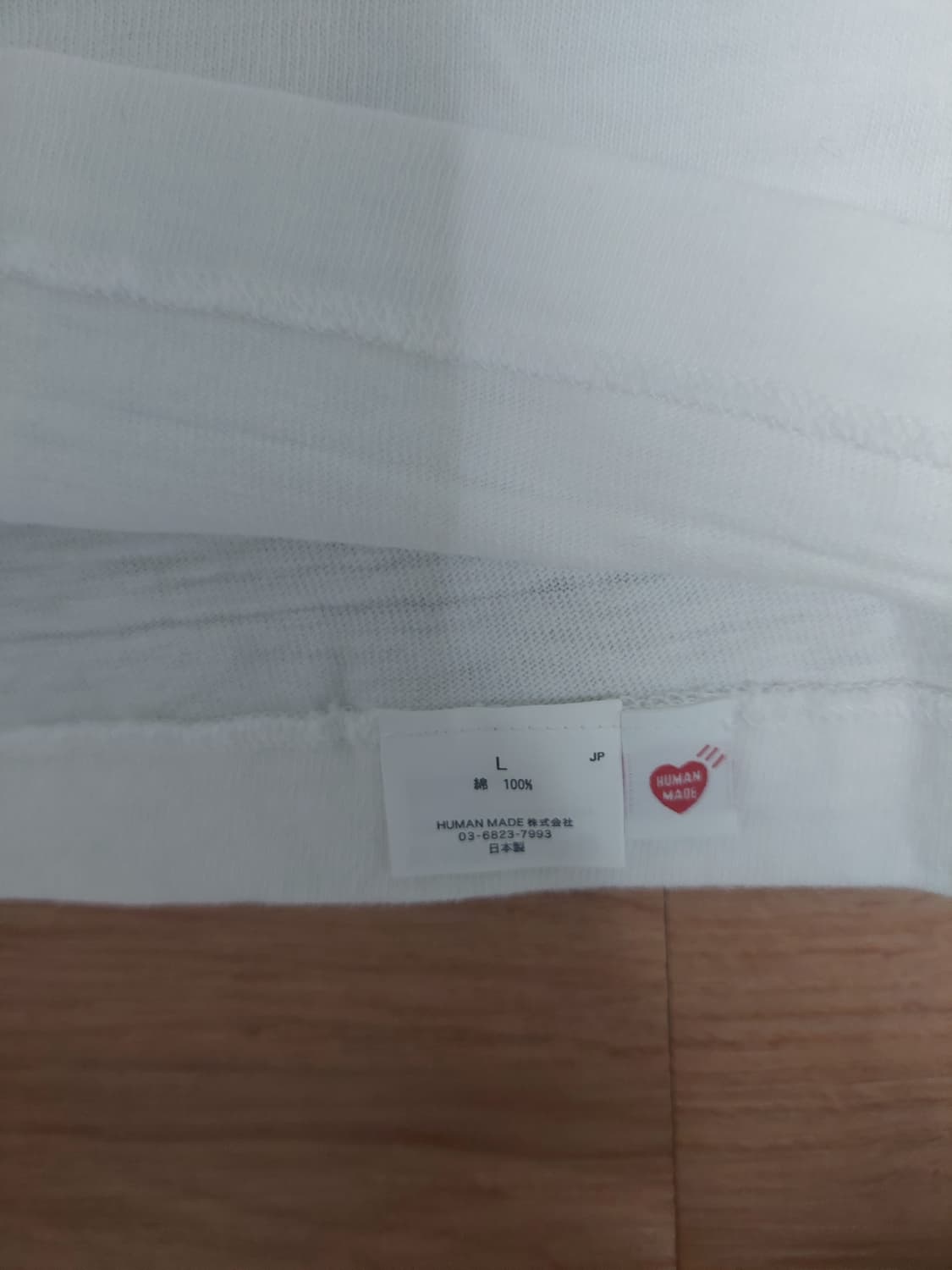 휴먼 메이드 애니멀 그래픽 티셔츠 폴라 베어 화이트 - 하라주쿠 스토어  상품이미지4