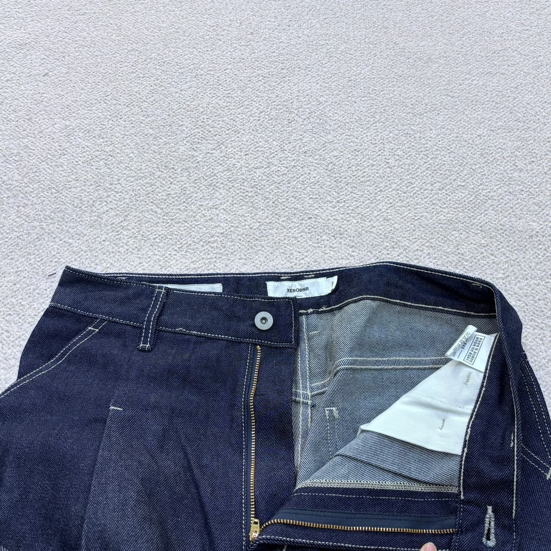 M 제로비엔알 와이드핏 데님 팬츠 0424E 상품이미지5