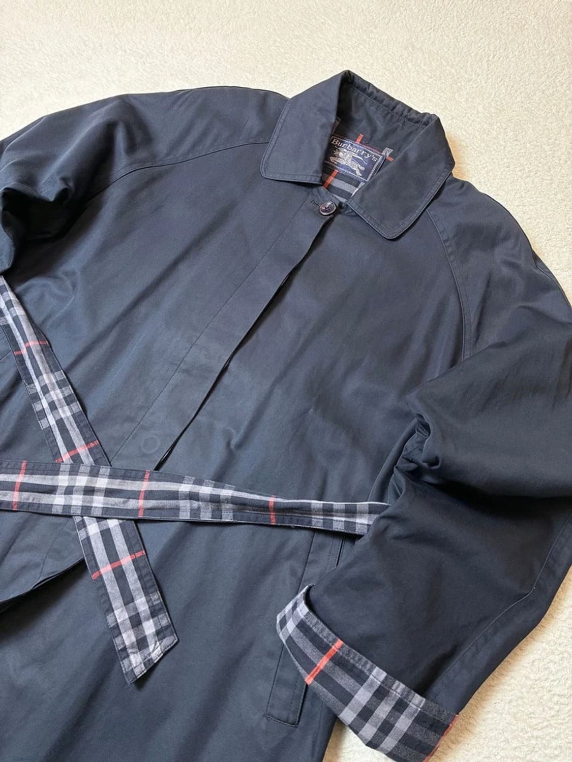 버버리 90's 재팬 벨티드 트렌치 코트 PN6655 상품이미지2