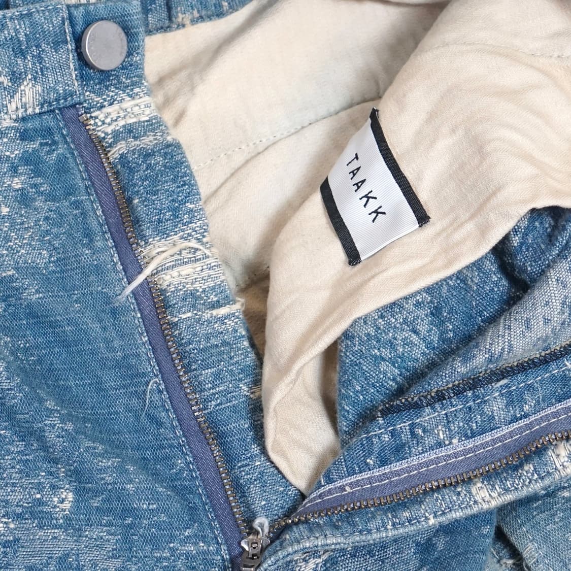TAAKK Japan 블리치 데님 팬츠 상품이미지8
