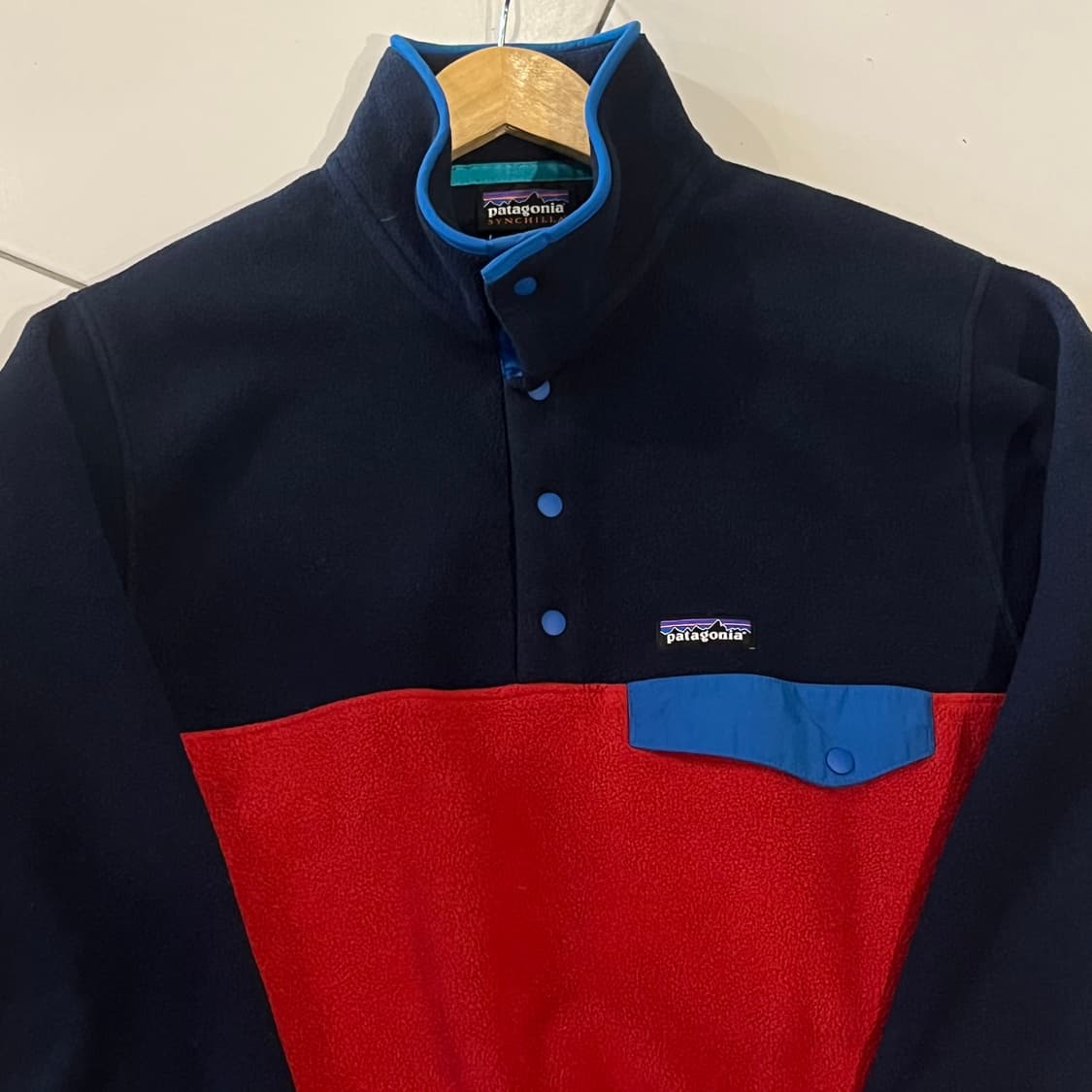 파타고니아 신칠라 반집업 후리스  상품이미지2