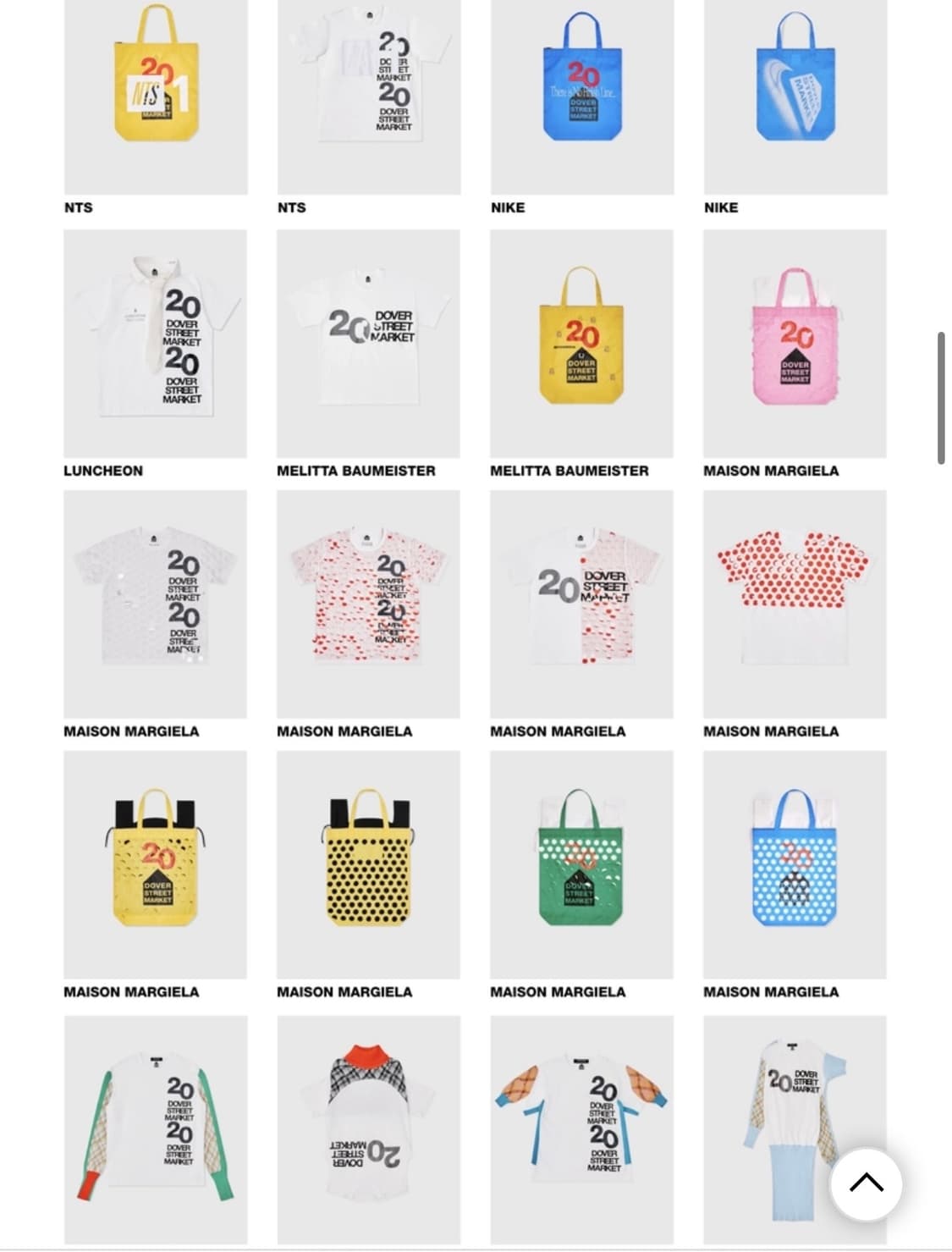 [새상품]CPFM X DSM 도버 스트리트 마켓 20주년 토트백 상품이미지6