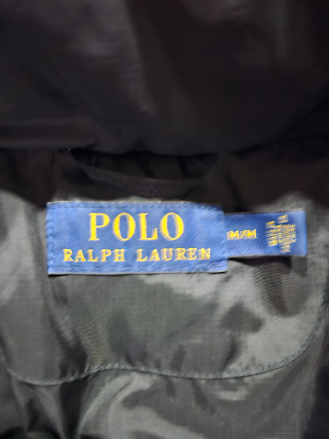 폴로 랄프로렌 블랙 다운패딩   100-105 상품이미지3