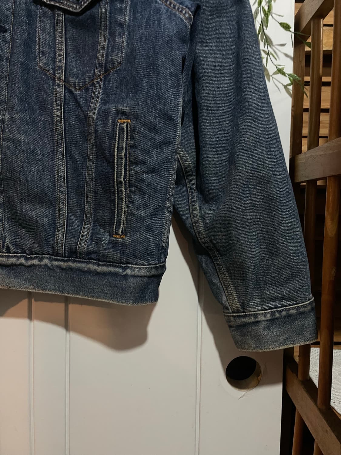 데님 셰르파 자켓 상품이미지3