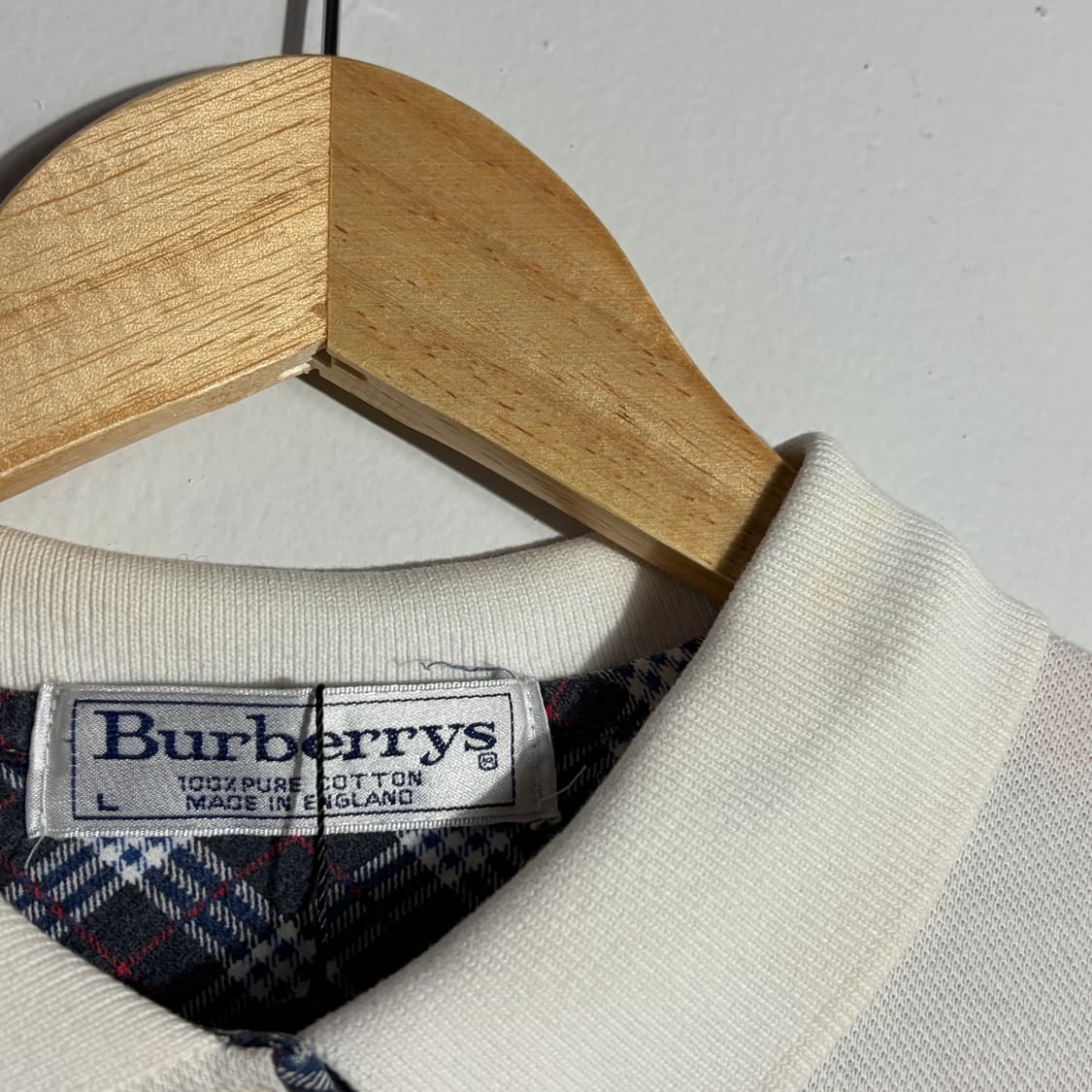 버버리 반팔 크롭 카라티 (무료배송) 상품이미지2