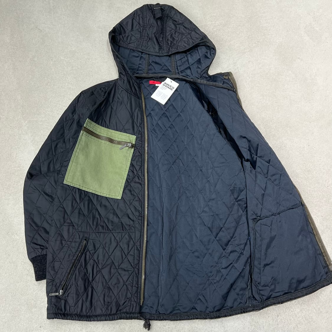 고웨스트 퀄팅 후드자켓 s09790 상품이미지3