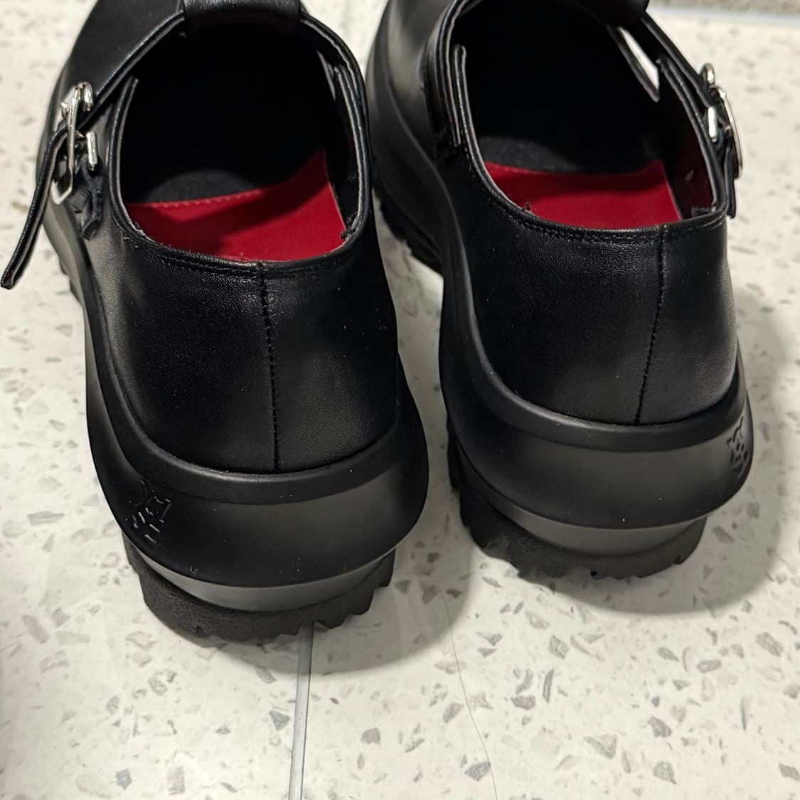 야세 카우하이드 플랫폼 메리제인 T 상품이미지4