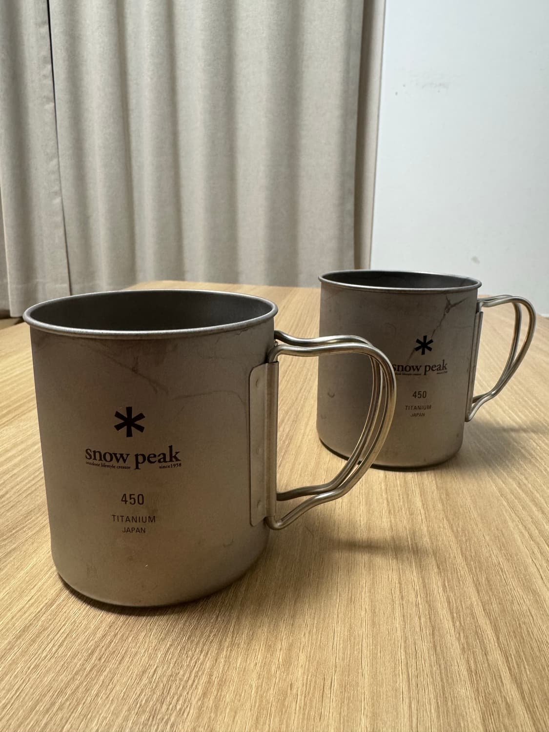 스노우피크 티타늄 싱글컵 450 상품이미지1