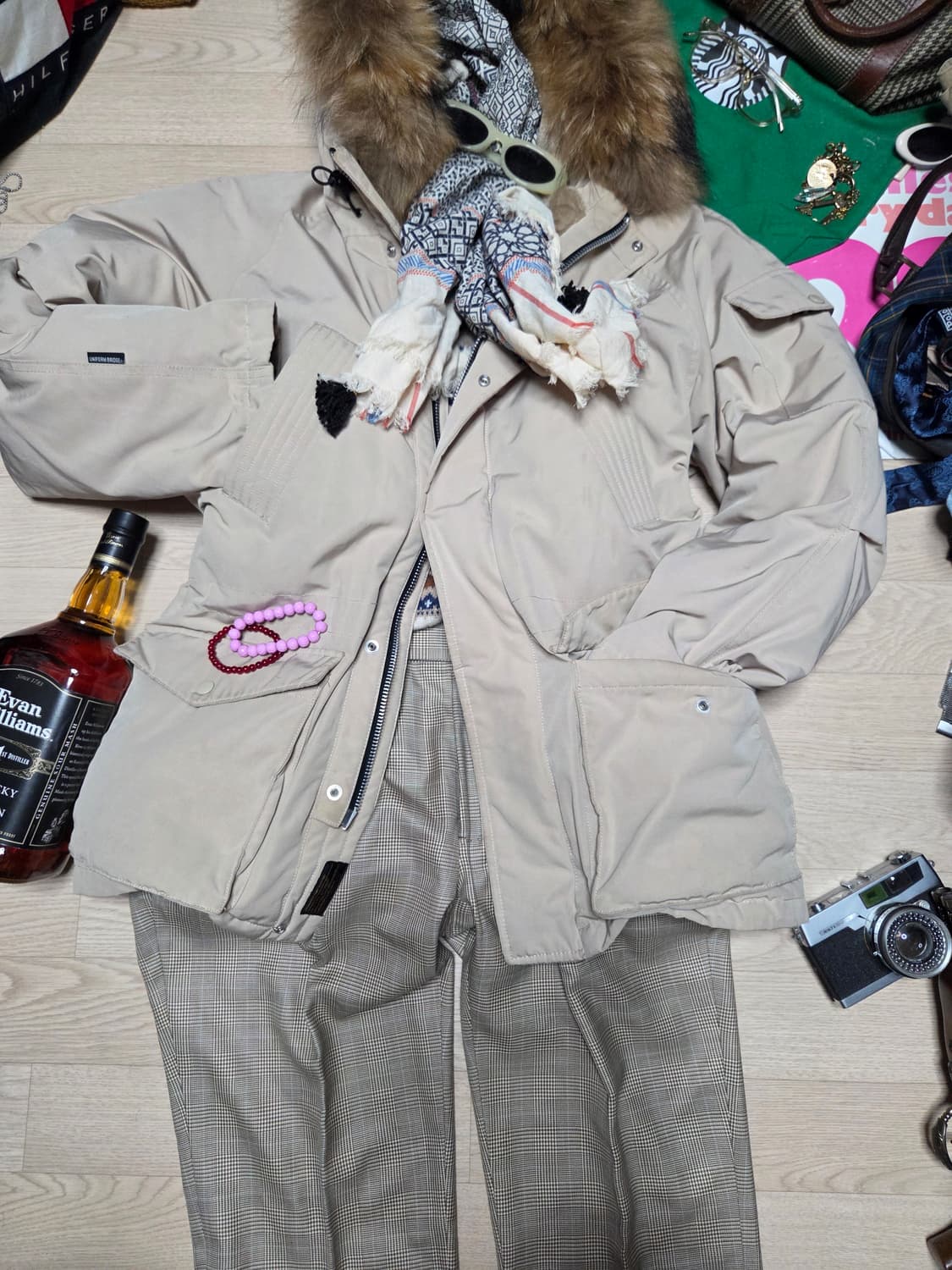 UNIFORM BRIDGE 오리털 패딩 다운 자켓 상품이미지4