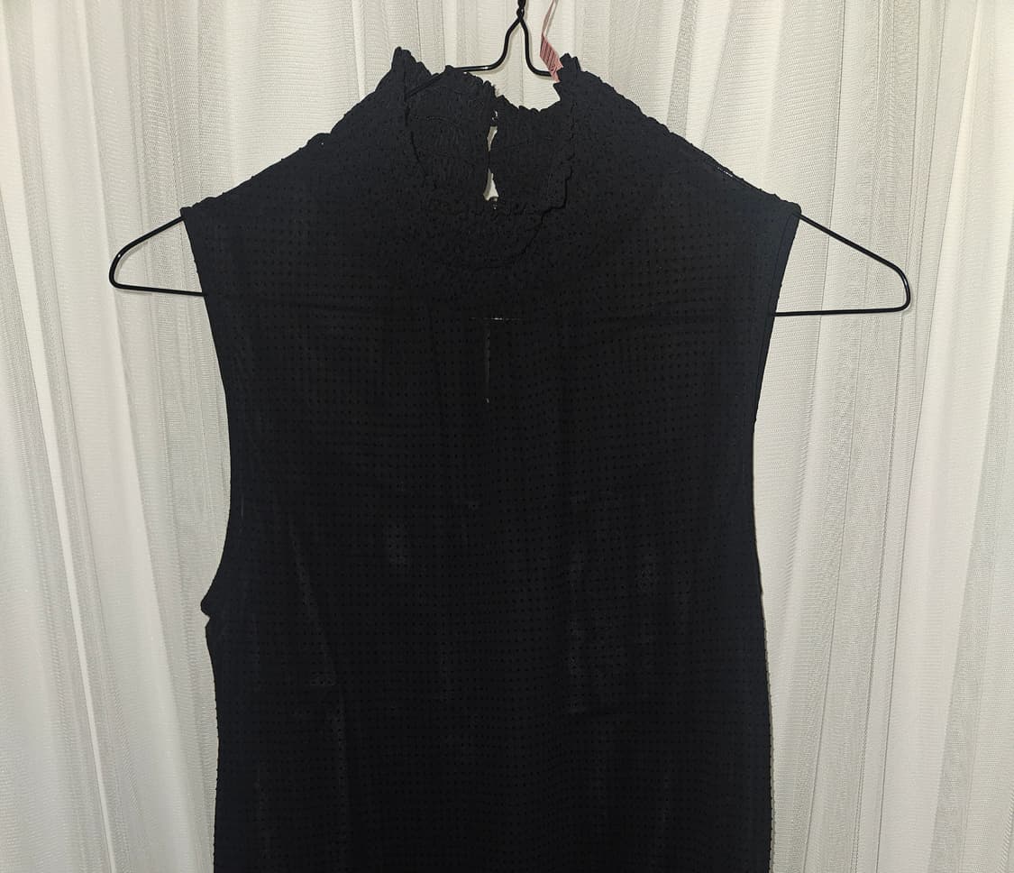 comme ca ism 셔링 홀터넥 리본 플리츠 원피스 공겜여주 히메갸루 상품이미지2