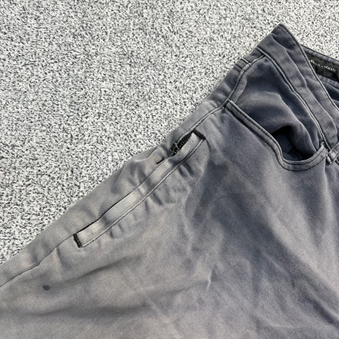 31 아르마니 익스체인지 흑청 워싱 데님 0414J 상품이미지4