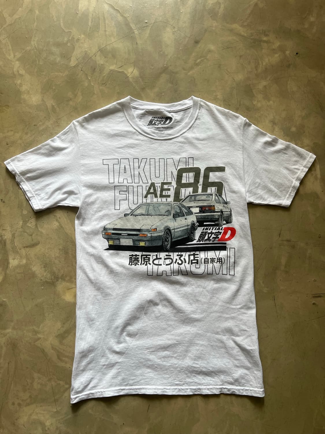 INITIAL D AE86 반팔  S 상품이미지1