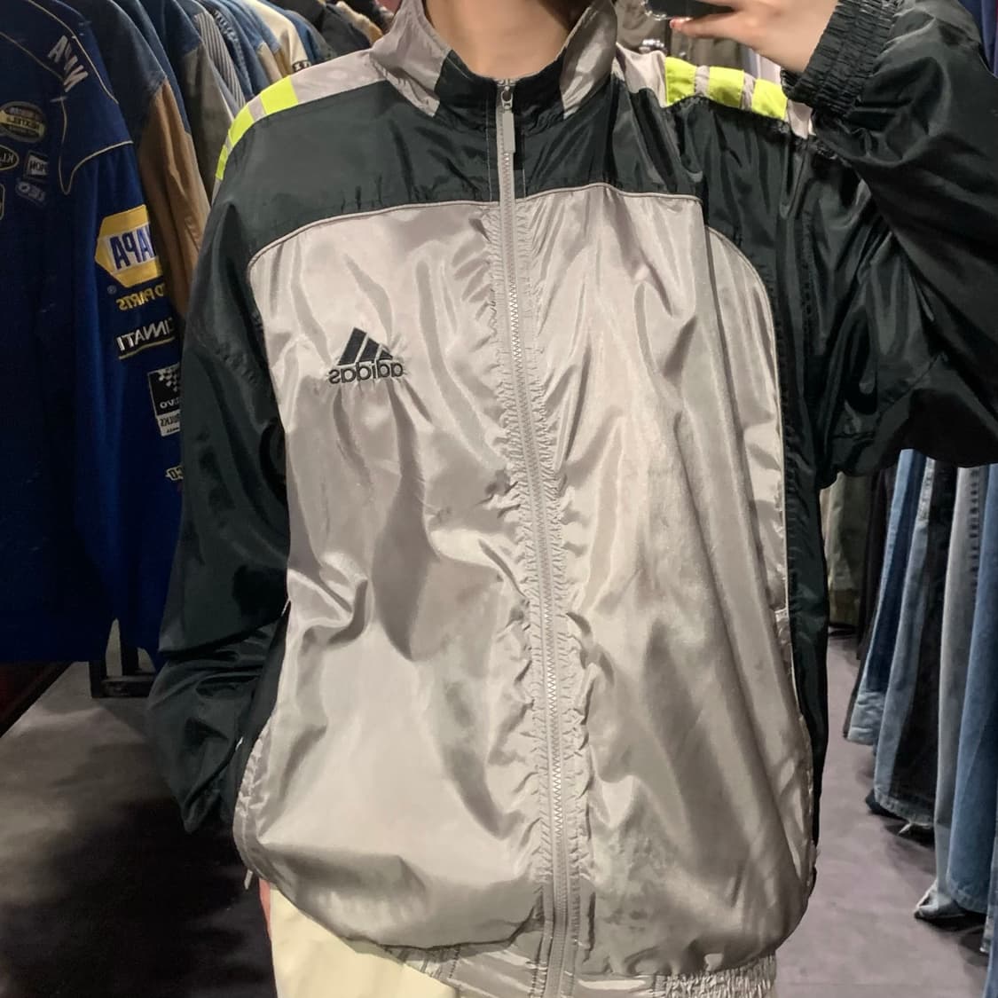 [IM] 아디다스 바람막이 그레이 상품이미지3