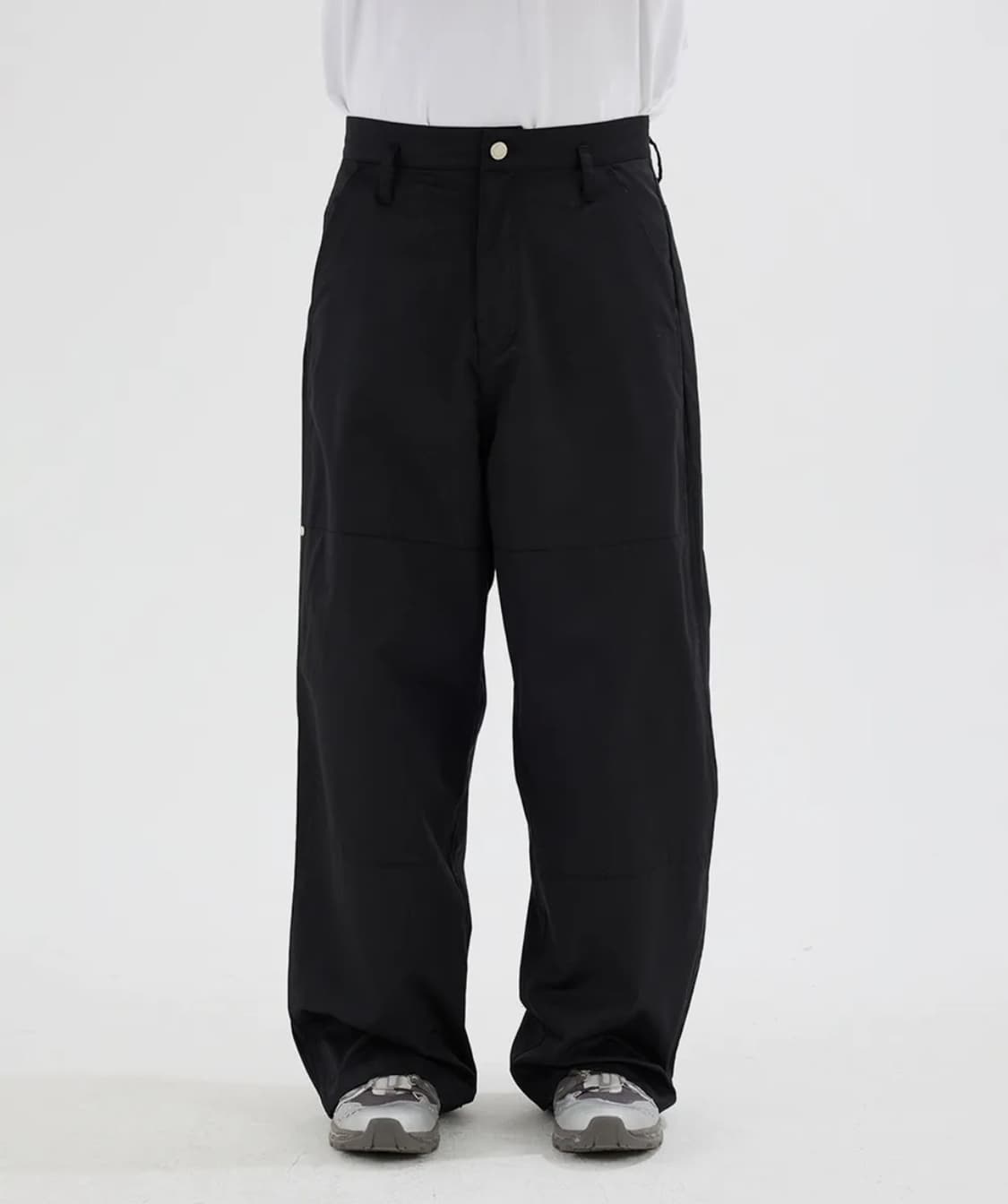 PANI SIDE TUCK PANTS Black 상품이미지1