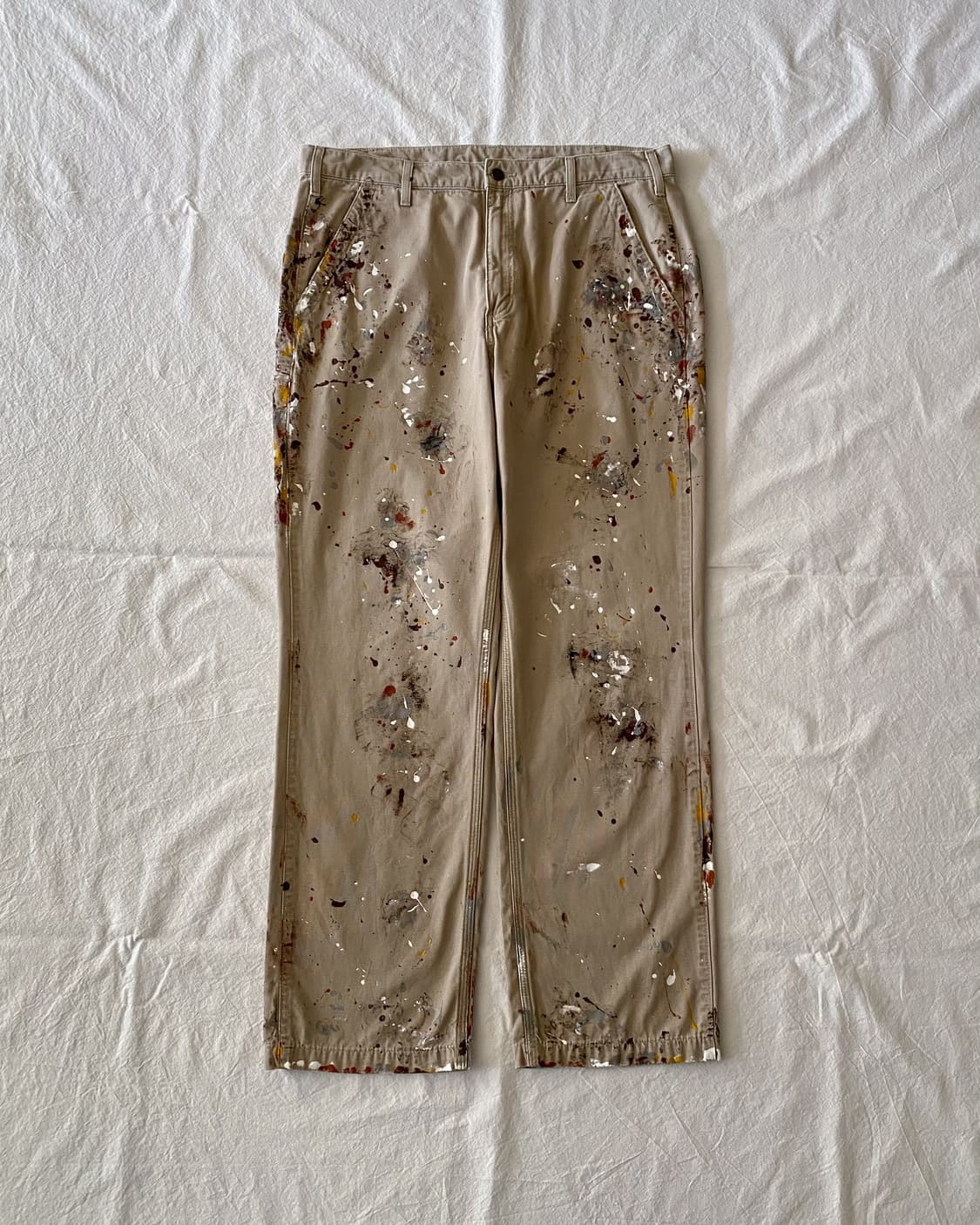 칼하트 페인팅 워크 팬츠 상품이미지1