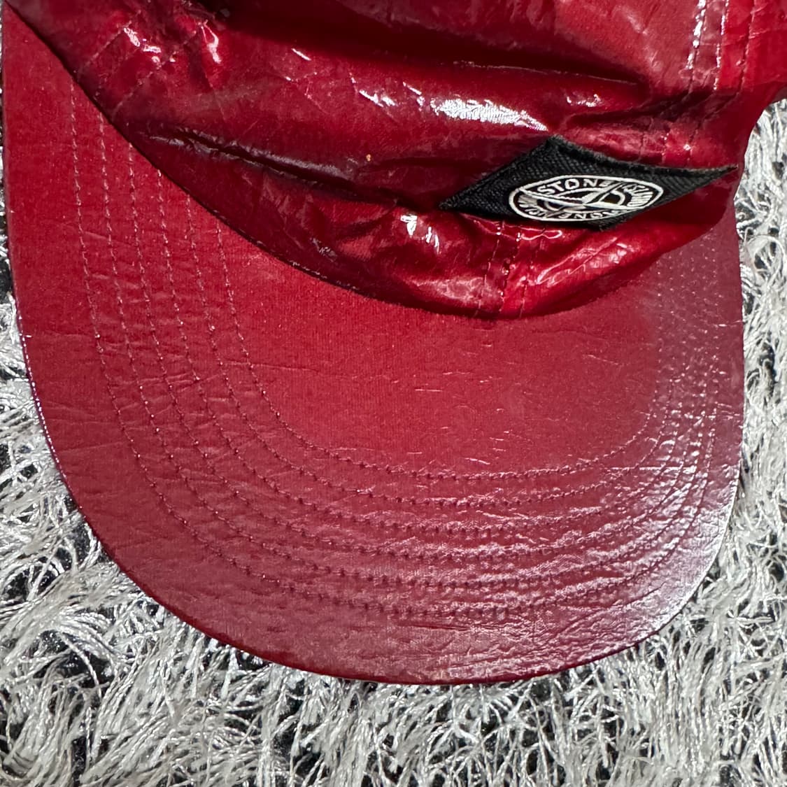 스톤아일랜드 x 슈프림 19ss 실크 6 패널 캠프 캡 상품이미지4