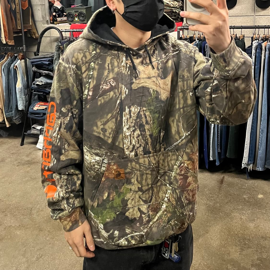 Cahartt 리얼트리 후드티 (105) 상품이미지6