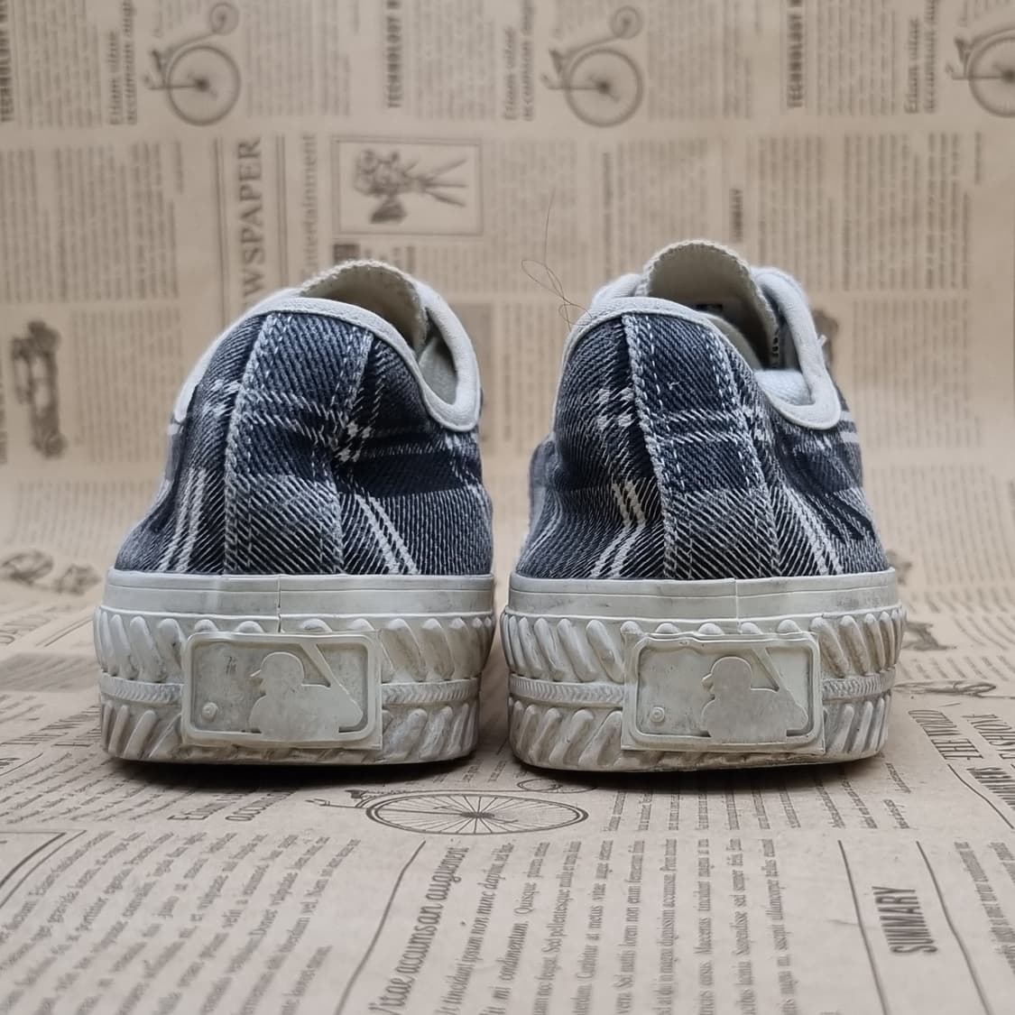 MLB 플레이볼 체크 남성 스니커즈 260 상품이미지4