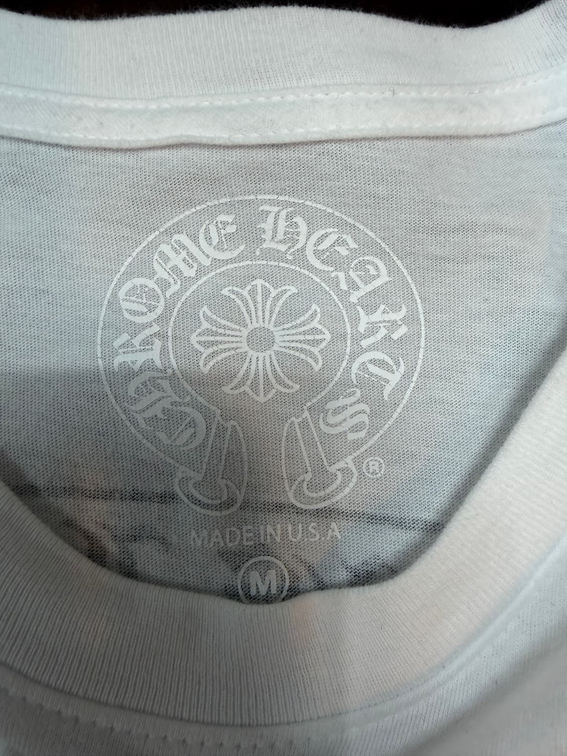 크롬하츠 정품 멀티컬러 세메터리 화이트 구하기 어려운 반팔티 팝니다.!! 상품이미지4