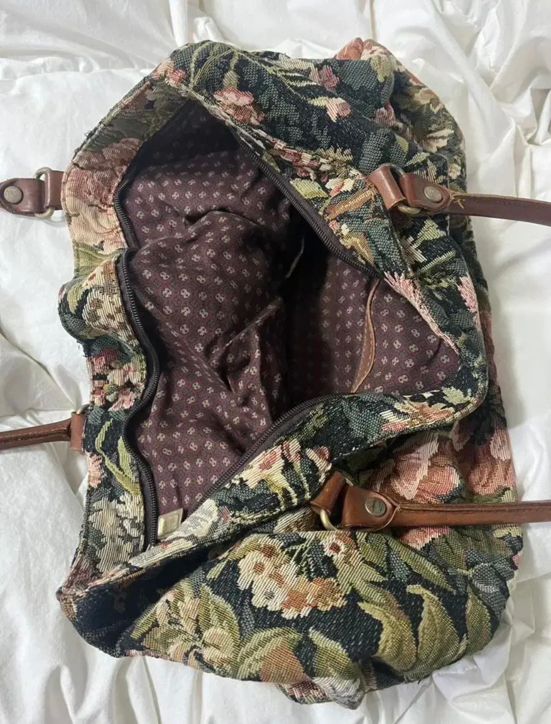 빈티지 플라워 백 상품이미지3