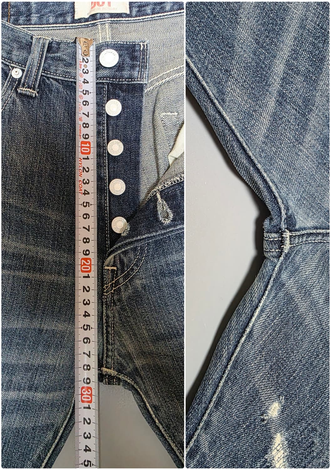 리바이스 501 언버튼 디스진_W32 LEVIS 08501 기무라타쿠야 상품이미지3