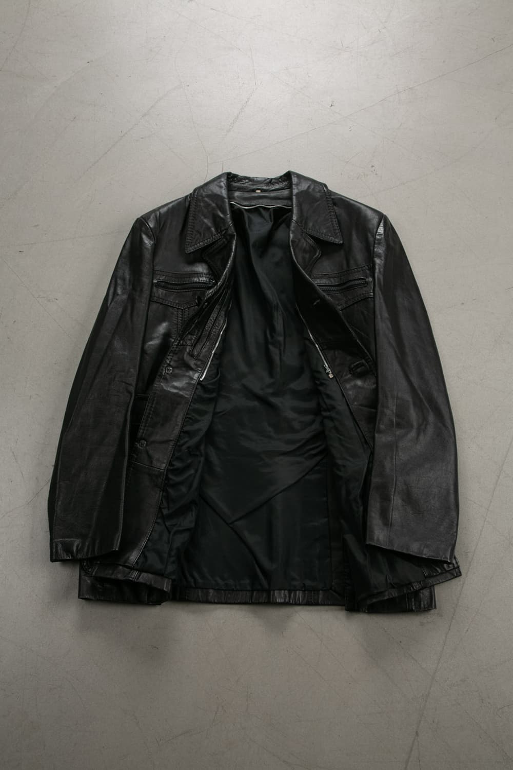 Utility Leather Safari Coat 상품이미지3