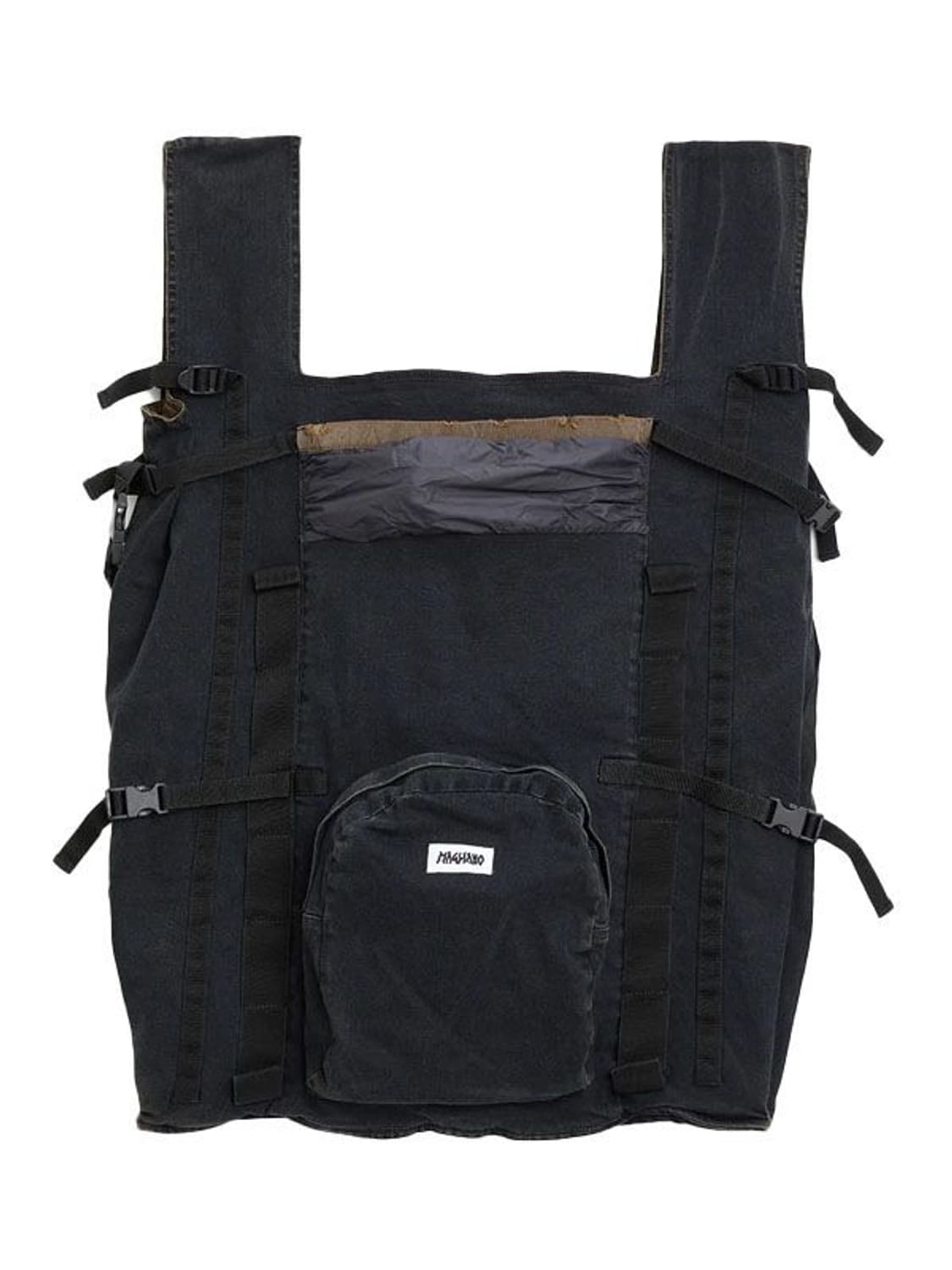 마리아노  백팩 디테일 데님 쇼퍼 숄더백 OS 상품이미지3