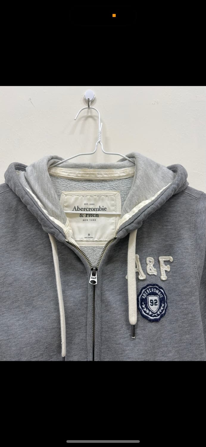 아베크롬비 그레이 후드집업 상품이미지3
