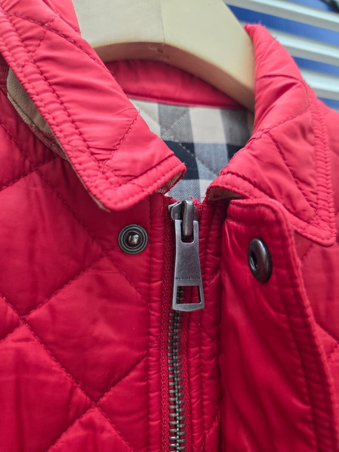 버버리 키즈 퀼팅 자켓 상품이미지3