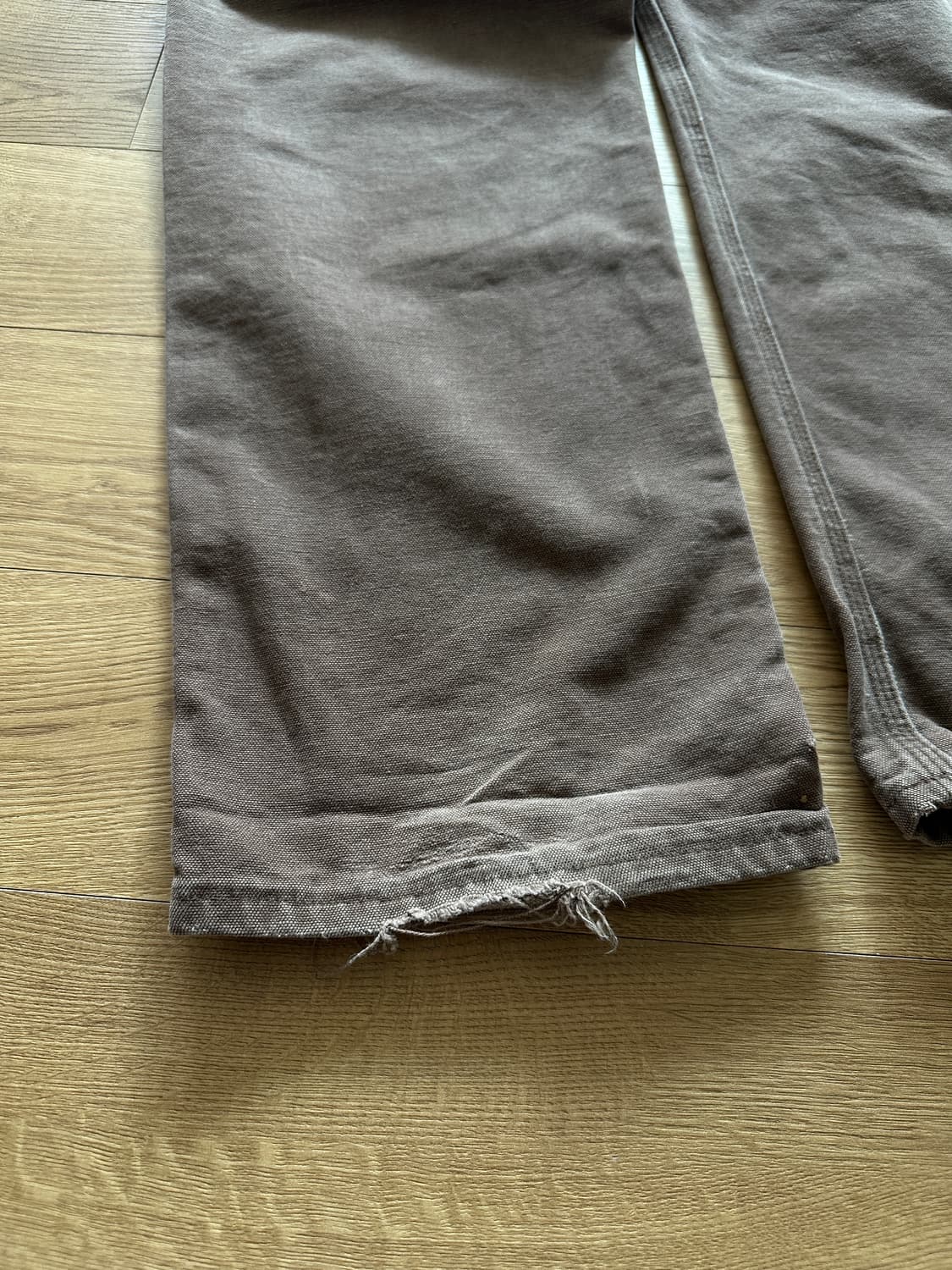 칼하트 카펜터 팬츠 브라운 32사이즈 상품이미지5