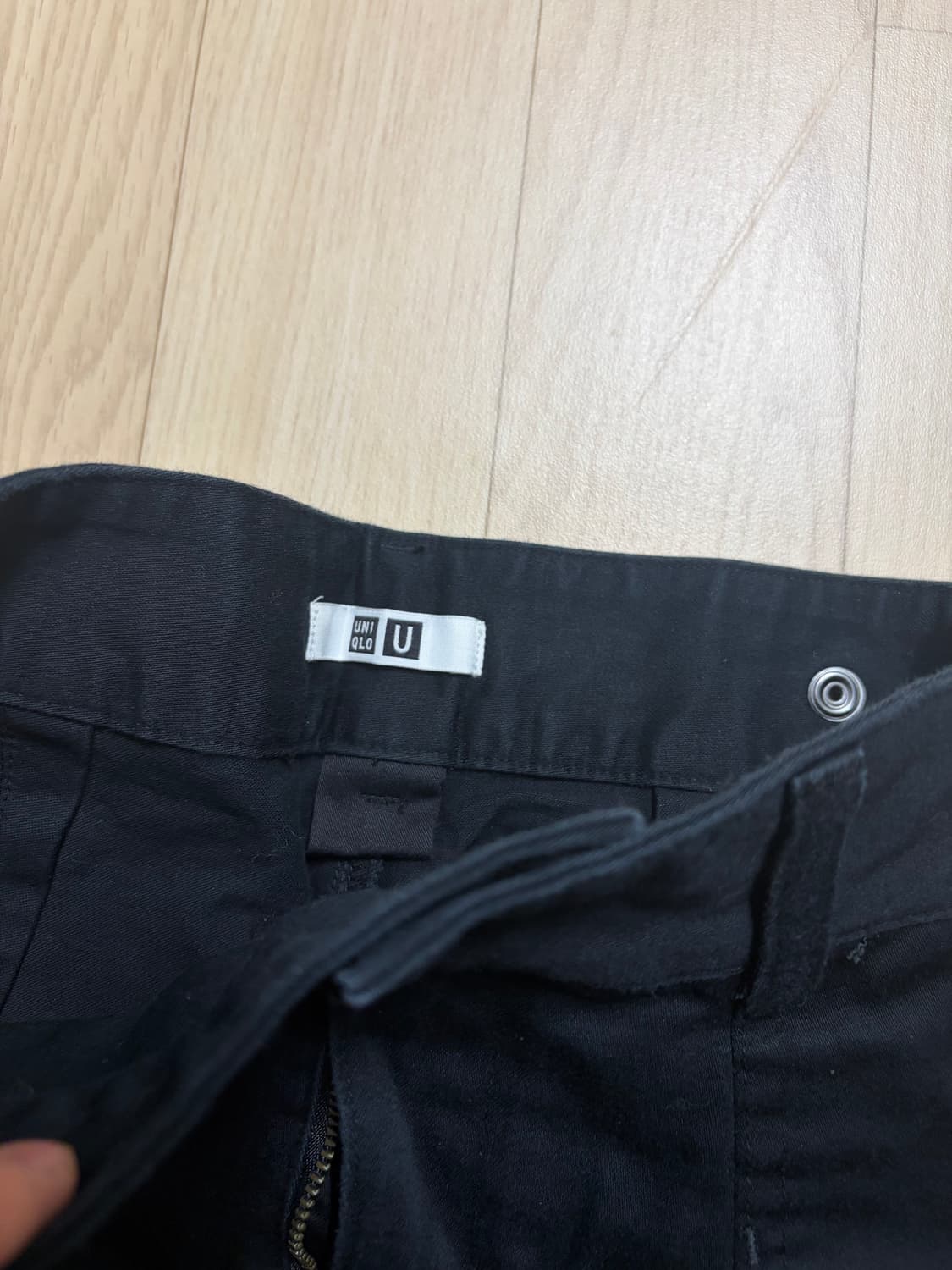 (25) 유니클로 U 베이커 팬츠 블랙 상품이미지2